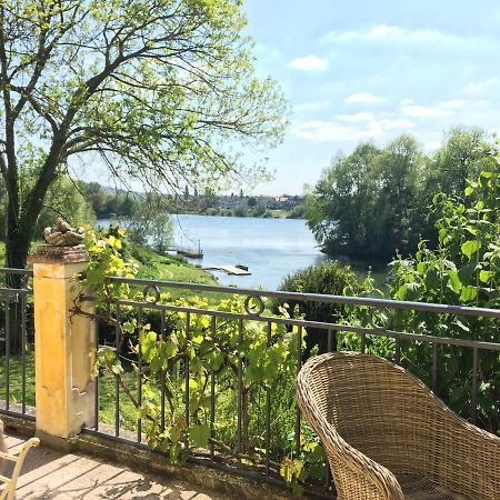 En Bord De Seine Bed and Breakfast Vétheuil Buitenkant foto